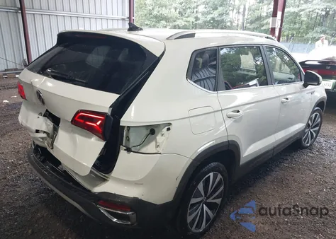 2022 Volkswagen Taos 1.5T Se z USA, uszkodzony, nr VIN 3VVRX7B27NM018513
